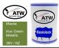 Preview: Mazda, Kiwi Green Metallic, 36V / NZ: 500ml Lackdose, von ATW Autoteile West.